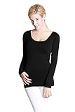 Nikibiki Long Sleeve Scoop Neck Top