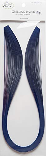 Quilled Creations 1245 Quilling Paper, Royal Blue