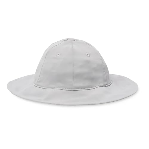 Amazon Essentials Unisex Babies' Adjustable Swim Sun Hat UPF 50, Grey, Small (…
