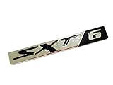 Dian Bin- SXT 6 Silver + Black Metal Sticker Vehicle-logo Badge Car Emblem for Dodge Available