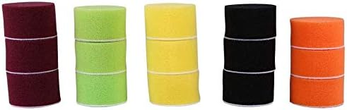 Sponge Buff Pad Kit Set, 16Pcs 2in Buffing Polishing Disc Set with M6 Drill Adapter Grip Backing Plate, Sponge Flat Buffing Buff Pad Set for Air Sander Auto Polisher Thread-M6X1 for Glass Car Polish - Image 4