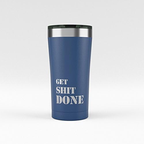 Sarcastic Adult Get S@#$ Done Insulated Stainless Steel Tumbler 20oz