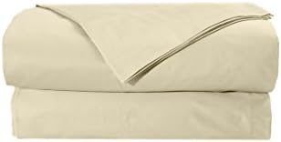EL&amp;ES Bedding Collections Bed sheets 400 Thread Count, 100% Cotton King Sheet Set, Feather Touch Collection, 4-Piece Bedding Set, Elastic Deep Pocket Fitted Sheet, Ivory