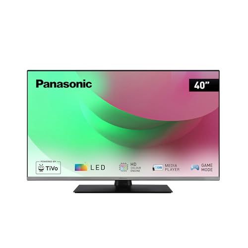 TB-40S45AEZC, Série S45 40 Pouces Full HD LED Smart TV, TiVo, Contrôle Vocal Google & Alexa, Mode Jeu, Media Player, HDR, HDMI, pour Une Expérience Visuelle Exceptionnelle