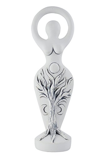 Spiral goddess statue