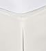 Bed Maker’s Never Lift Your Mattress Microfiber Wrap-Around Bed Skirt, Tailored Style, Classic 14 Inch Drop Length, King, Ivory (Packaging May Vary)