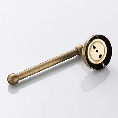 WOMAO Toilet Paper Holder Brass Antique Wall Mounted Vintage Toilet Roll Holder Retro Style for Kitchen Bathroom WC Paper Storage - Image 3