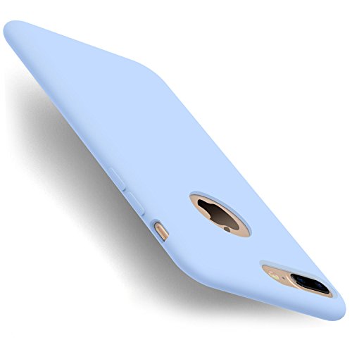 Iphone 7 plus case, torras [love series] liquid silicon…