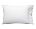 Calvin Klein Modern Cotton Body Solid Set of 2 Pillowcases, Standard Size, Cotton Modal 170 GSM (White)