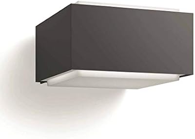 LED Hedgehog Lampada da Parete per Esterni, Vintage Design, Black Edition