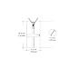 POPLYKE Cross Necklace Sterling Silver Pendant for Men Women (18)