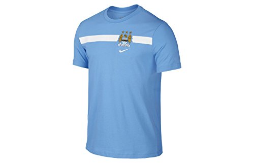 Nike Manchester City Fc Core Tee [FOOTBALL BLUE/FOOTBALL BLUE] (XS)