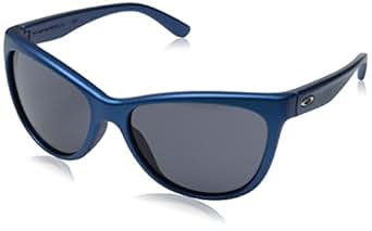 Oakley Women's Fringe Round Sunglasses,Blue Velvet Frame