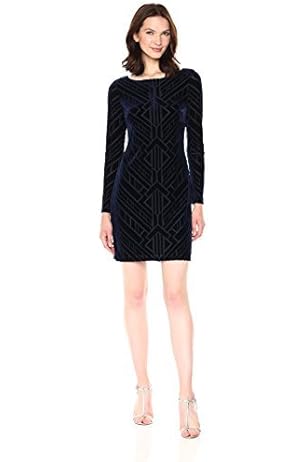 vince camuto burnout dress