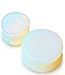 Organic Aragonite, Opalite, Moon, Opal Precious Stone Double Sided Flare Gauges/plugs (1 Pair) Different Sizes Available (0g (8mm)) (B/4/3/31)