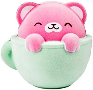 2019HoHo Adorable Squeeze Toys for Kids Adults Furry Cat Stress Anxiety Relief Toys Soft Squishy Vent Toys