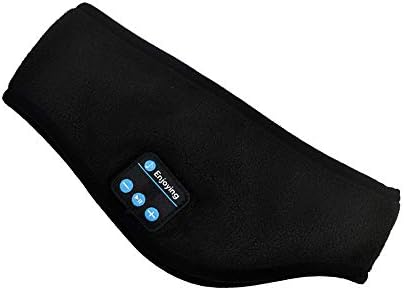 Bluetooth Headband Ear Warmers Headwear, Wireless Music Headphones Ear Muffs Sport Sweatband Black