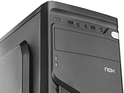 Nox LITE020 - NXLITE020 - Caja PC, ATX, USB 3.0, Color Negro: Nox: Amazon.es: Informática