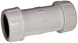 EZ-FLO 20597 Compression Coupling, White