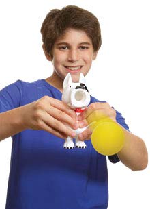 Hog Wild Dog Popper Toy - Shoot Foam Balls Up to 20 Feet - 6 Balls Included - Age 4+