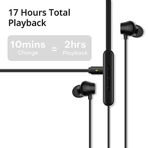 DIZO Wireless Neckband Headphones Bluetooth Earphones, 11.2mm Bass