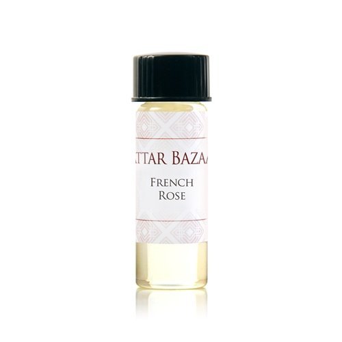 ATTAR BAZAAR FRAGRANCES French Rose Perfume Oil, 0.13 Ounce