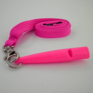 Acme 211.5 Working Dog Whistle Day Glow Pink Lapal Exclusive with Deluxe Safety Lanyard