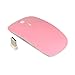 TopCase USB Optical Wireless Mouse for Macbook (pro , air) and All Laptop + TopCase Mouse Pad (Pink)