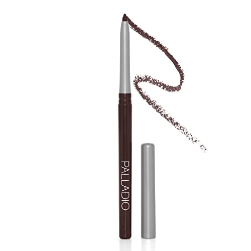 Palladio Retractable Waterproof Eyeliner, Richly Pigmented Color and