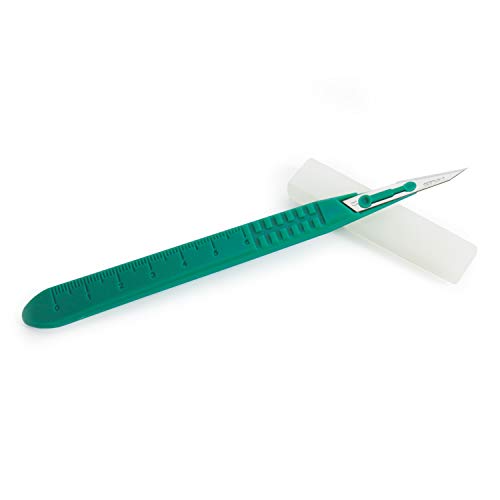 2 Medpride+Disposable+Stainless+Steel+Individual+Dermaplaining
