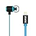 SHARKK Lightning Headphones Tear Resistant Cable with Volume Control Apple MFi Certified for use with iPhone, iPads, iPods