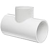 Spears-401-Series-PVC-Pipe-Fitting-Tee-Schedule-40-White-Socket