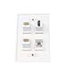 RiteAV - 1 Port HDMI 1 Port Coax Cable TV- F-Type 2 Port Cat6 Ethernet White Wall Plate