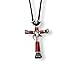 Dangle Design Horseshoe Nail Cross Necklaces - You Pick Colors!