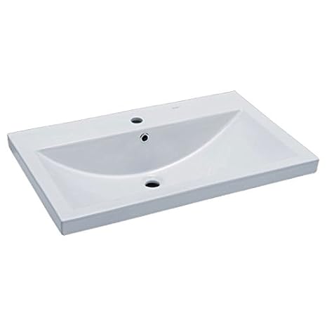 EAGO Waschbecken BH001E (Einbau) 80cm breit
