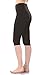 Lataly Women's Activewear Capri Yogapants Legging Workout Gym Tight Yoga Pants Color Black Size L