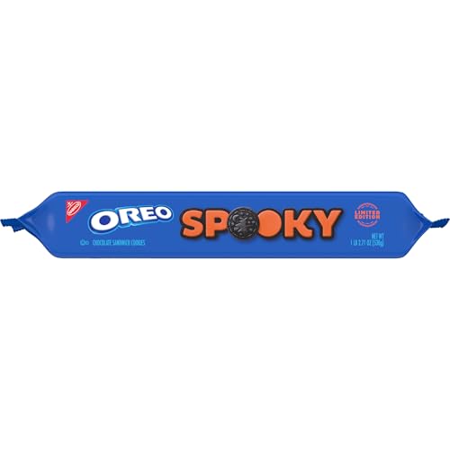 OREO ORANGE CREME CHOCOLATE SANDWICH COOKIES, LIMITED EDITION, HALLOWEEN COOKIES, 18.71 OZ