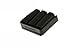 Moleskine Writing Accessories Set (3 Slip-on Grips + Pen Holder), Black