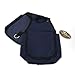 Southwestern Equine Nylon Horn Bag Fun Colors with Pockets (Navy)thumb 1