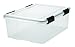 IRIS Weathertight Storage Box, 30.6 Quart, 6 Pack
