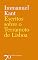 Livro Escritos sobre o Terramoto de Lisboa