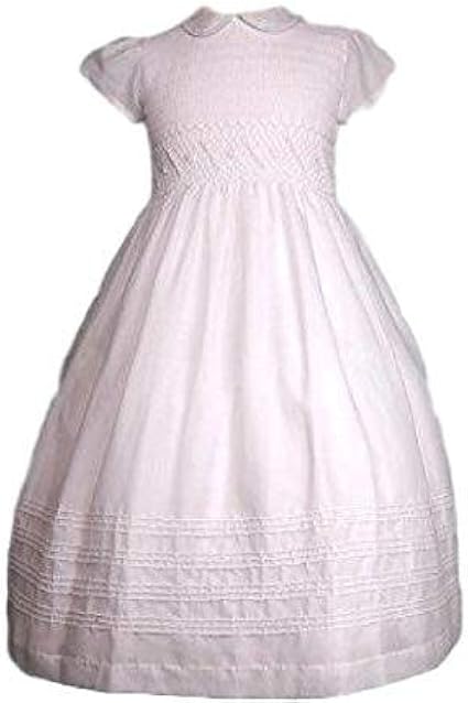 smocked flower girl dress