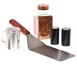Ifavor123 Stainless Steel Spatula for BBQ Grill - 7/12-Inch Square End Spatulas with Wooden Handle (1) - Thumbnail 3