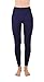 6 Pack Fleece Lined Tights - Thick Brushed Leggings - Multi Color Pack