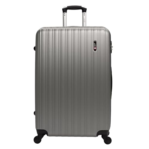 Mala de viagem 32kg Grande Londres Swiss Move Prata