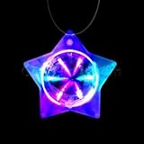 Fun Central O568 LED Star Tunnel Necklace by CoolGlow
