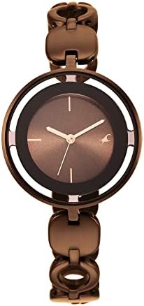 Fastrack Brown Dial Analog Watch For Women -NR6237QM01 price in