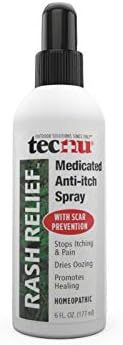 Tecnu Rash Relief Medicated Anti-Itch Spray 6 oz (Pack of 3)