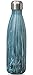 MIRA Vacuum Insulated Travel Water Bottle | Leak-Proof Double Walled Stainless Steel Cola Shape Sports Water Bottle | No Sweating, Keeps Your Drink Hot & Cold | 25 Oz (750 ml) | Blue Granite
