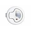 Round-White-Plastic-Flush-Slam-Latch-with-Lock–Boat-Rv-Caravan–Five-Oceans